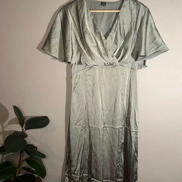 New dress size Large Army Green - Picture 2 of 2